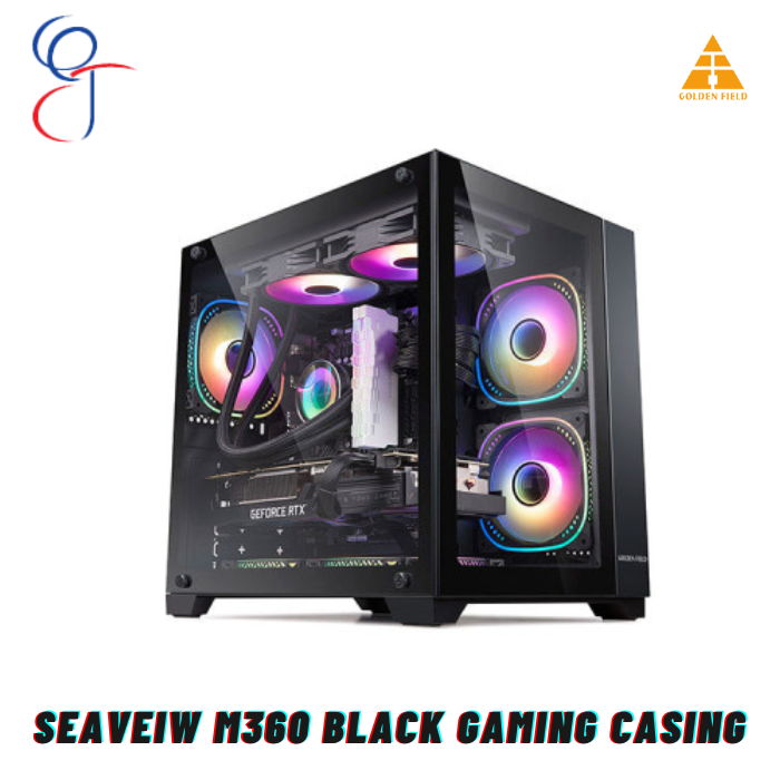 Seaveiw M360 Black Gaming Casing