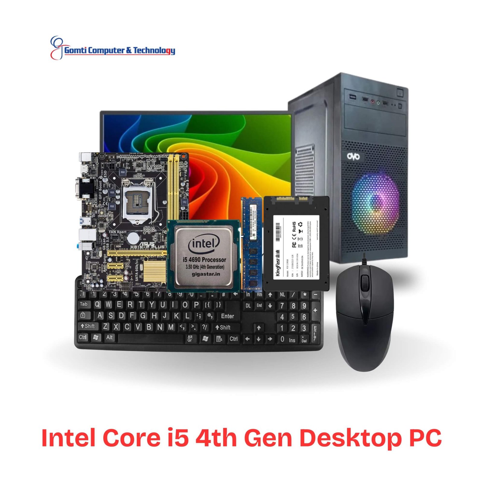 Intel Core i5 3rd Gen Desktop PC (2) (1) Intel Core i5 4th Gen Gomti Desktop with detailed specifications and performance insights.